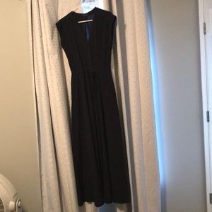 Athleta Mara Maxi Dress Navy blue medium